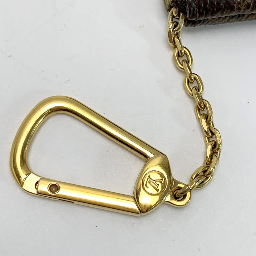 Louis Vuitton Monogram Pochette Cles Coin Purse Key Ring — view 4