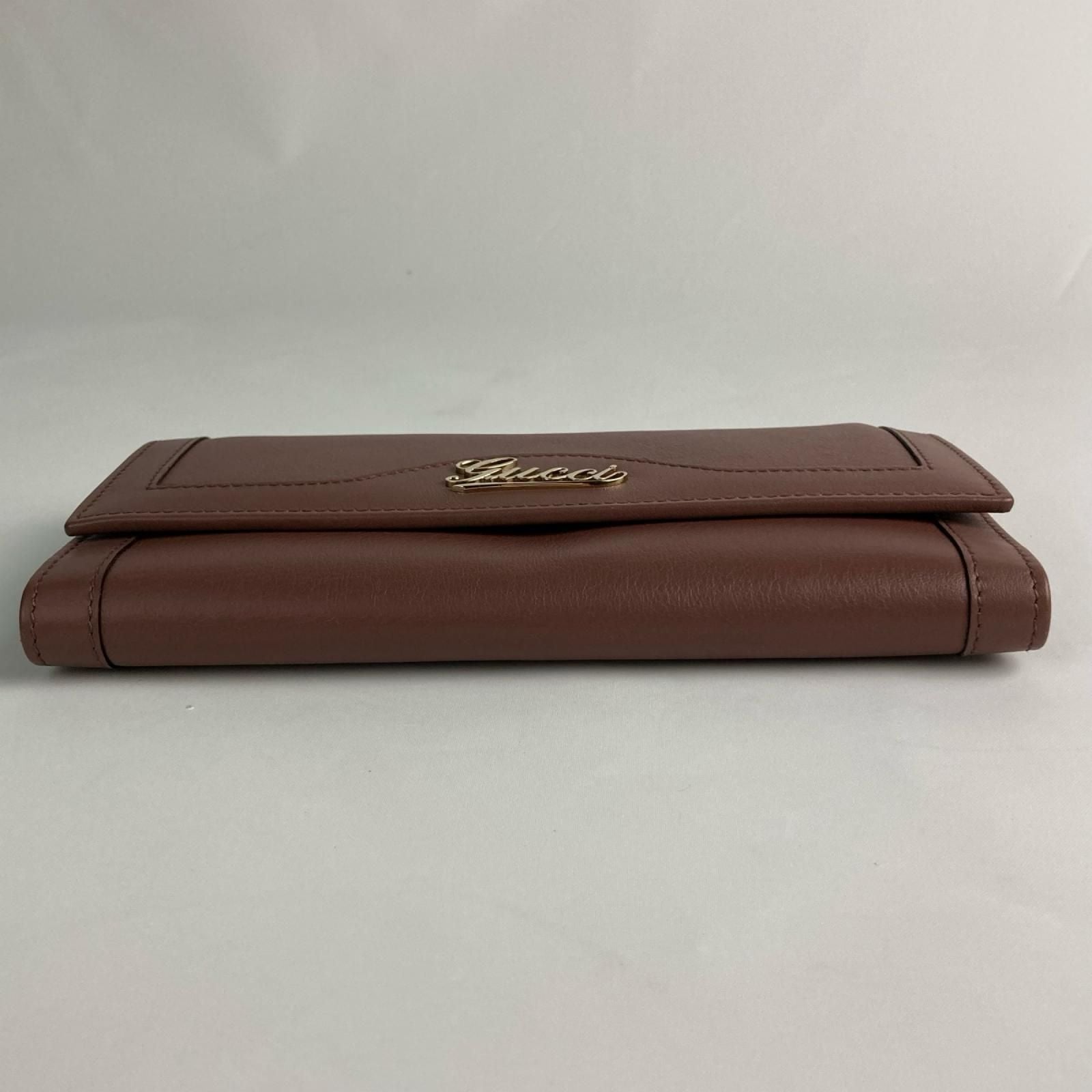 Gucci Trifold Wallet Brown — view 6