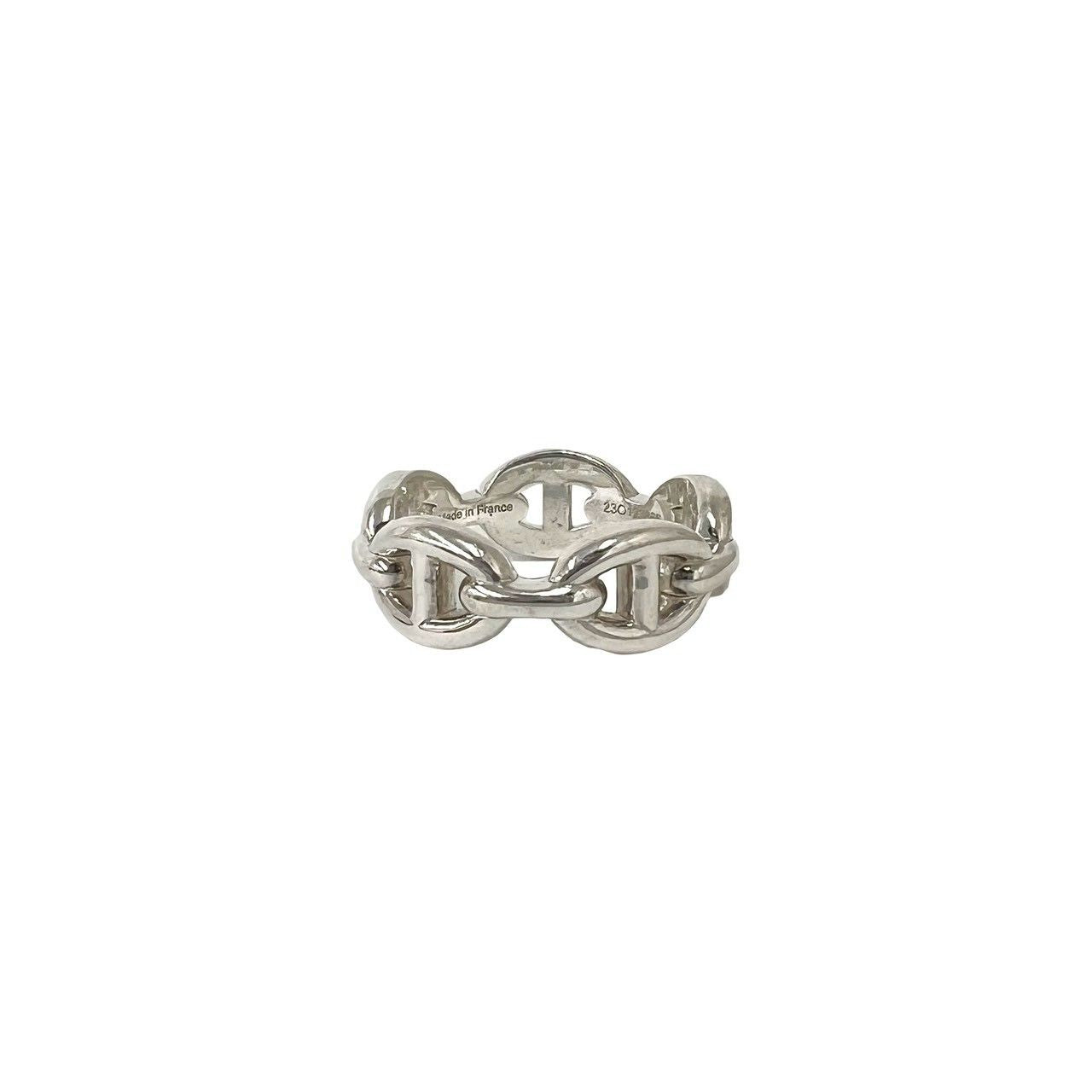 Hermes Chaine D'ancre Enchainee PM Ring 925 Sterling Silver — view 6