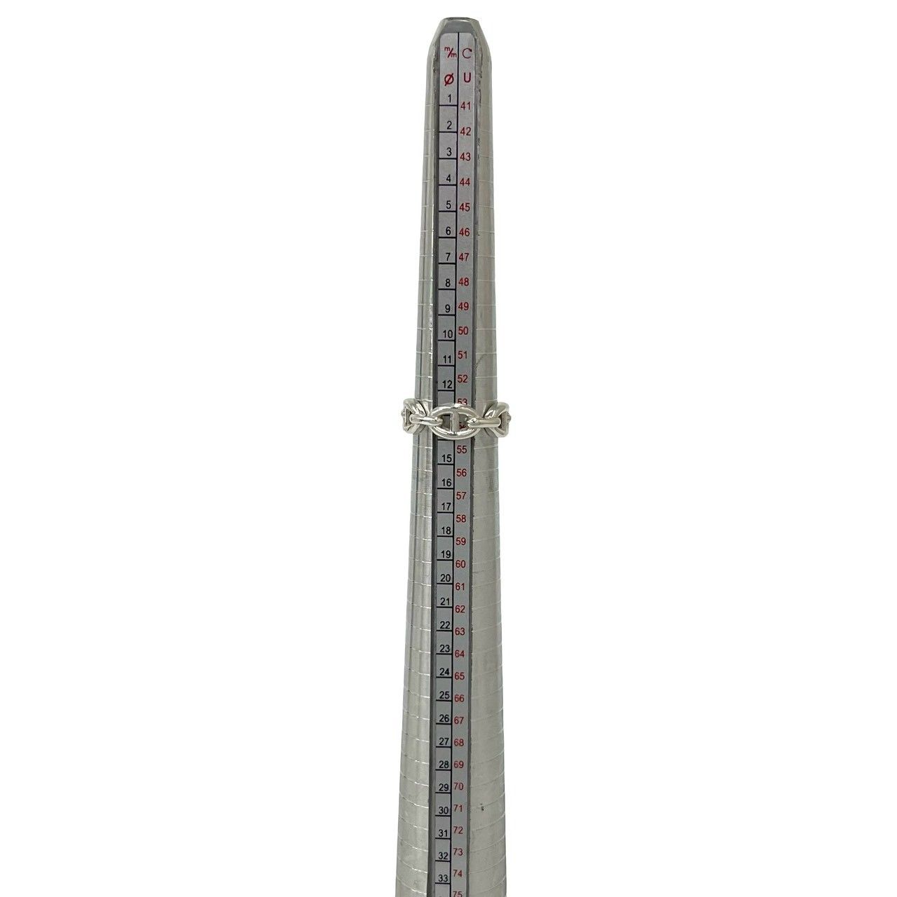 Hermes Chaine D'ancre Enchainee PM Ring 925 Sterling Silver — view 7