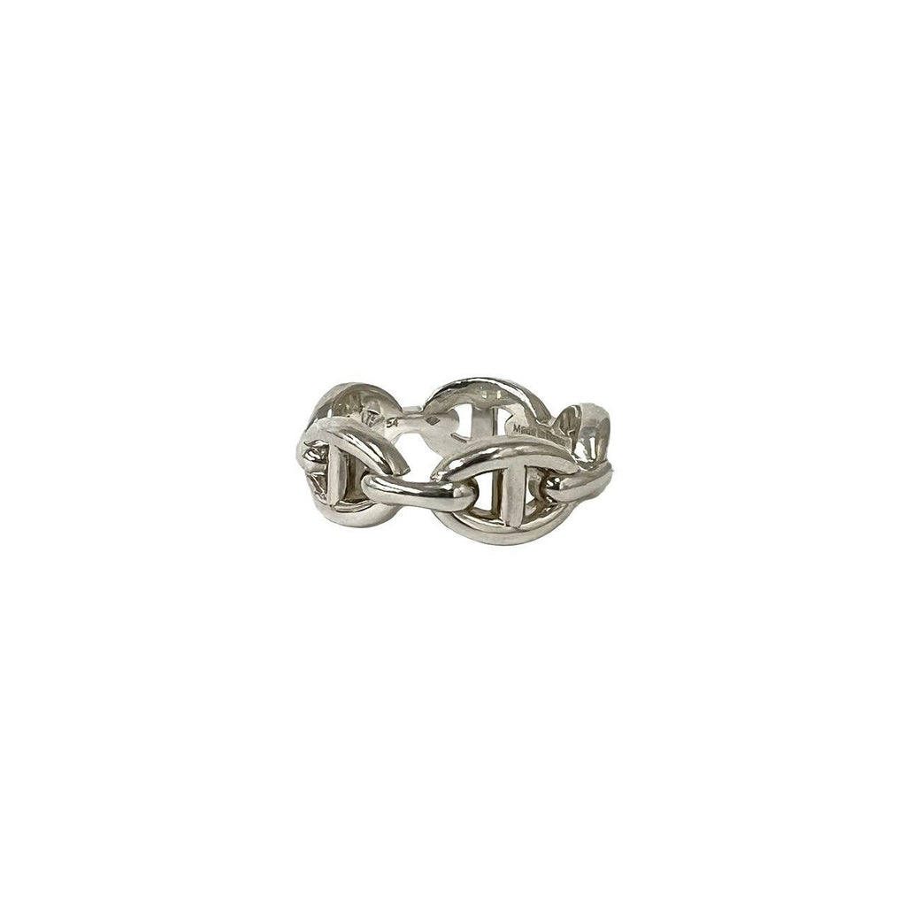 Hermes Chaine D'ancre Enchainee PM Ring 925 Sterling Silver — view 5
