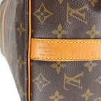 Louis Vuitton Keepall Bandouliere 45 Monogram Leather Brown Light Boston Bag — view 4