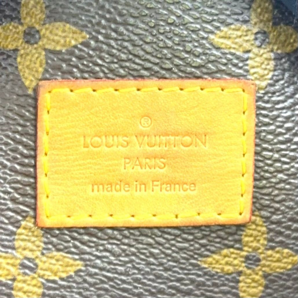 Louis Vuitton Sully MM Monogram Leather Brown Light Shoulder Bag Gold — view 4