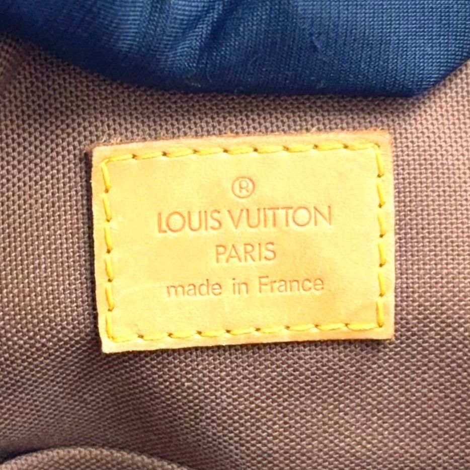 Louis Vuitton Batignolles Monogram Leather Brown Light Handbag Gold — view 4