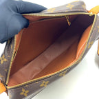 Louis Vuitton Jeune Fille GM Monogram Leather Brown Light Shoulder Bag Gold — view 3