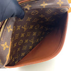 Louis Vuitton Jeune Fille GM Monogram Leather Brown Light Shoulder Bag Gold — view 8