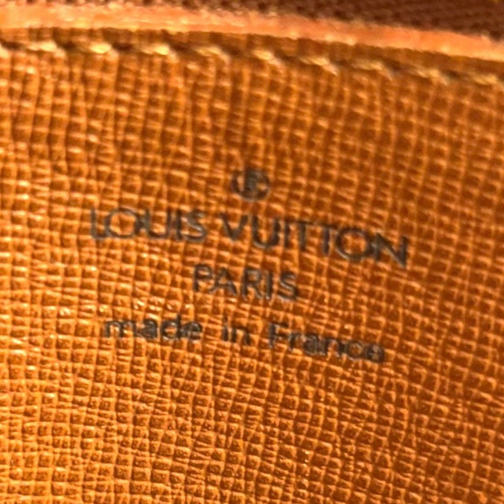 Louis Vuitton Jeune Fille GM Monogram Leather Brown Light Shoulder Bag Gold — view 4