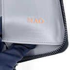 Louis Vuitton Zippy Wallet Vertical Nam Leather Gray Black — view 4