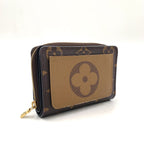 Louis Vuitton Portefeuille Monogram Reverse Leather Brown Black Bifold Wallet — view 2