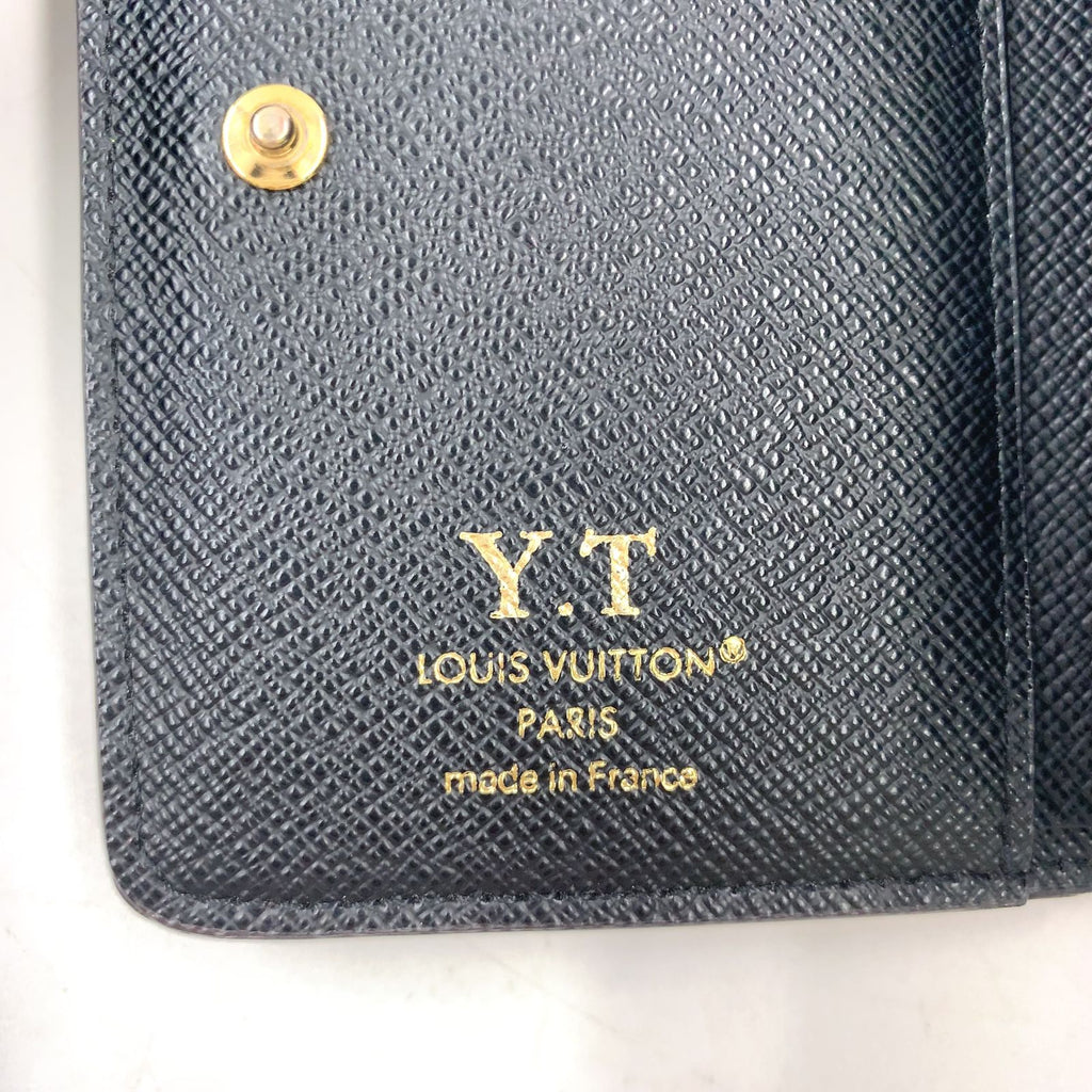 Louis Vuitton Portefeuille Monogram Reverse Leather Brown Black Bifold Wallet — view 4