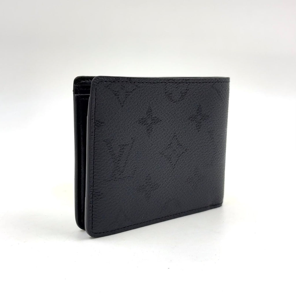 Louis Vuitton Portefeuille Multiple Enabled Leather Black Wallet — view 2