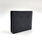 Louis Vuitton Portefeuille Multiple Enabled Leather Black Wallet — view 2