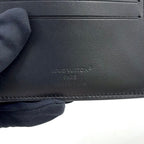 Louis Vuitton Portefeuille Multiple Enabled Leather Black Wallet — view 4