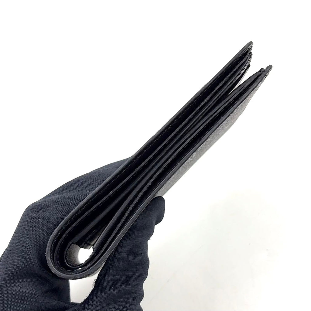 Louis Vuitton Portefeuille Multiple Enabled Leather Black Wallet — view 5