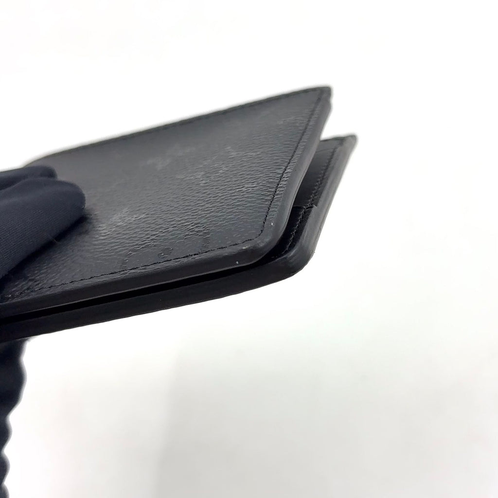 Louis Vuitton Portefeuille Multiple Enabled Leather Black Wallet — view 6