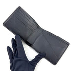 Louis Vuitton Portefeuille Multiple Enabled Leather Black Wallet — view 3