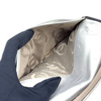 Chanel Cambon Line Lambskin Silver Black Wallet — view 5