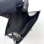 Louis Vuitton Cluny Epi Noir Leather Black Shoulder Bag Gold — view 3