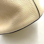Hermes in the Loop 18 Taurillon Leather Ivory Handbag Silver — view 5