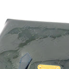 Louis Vuitton Wilshire PM Monogram Vernis Blue Infini Patent Leather Dark Green — view 6