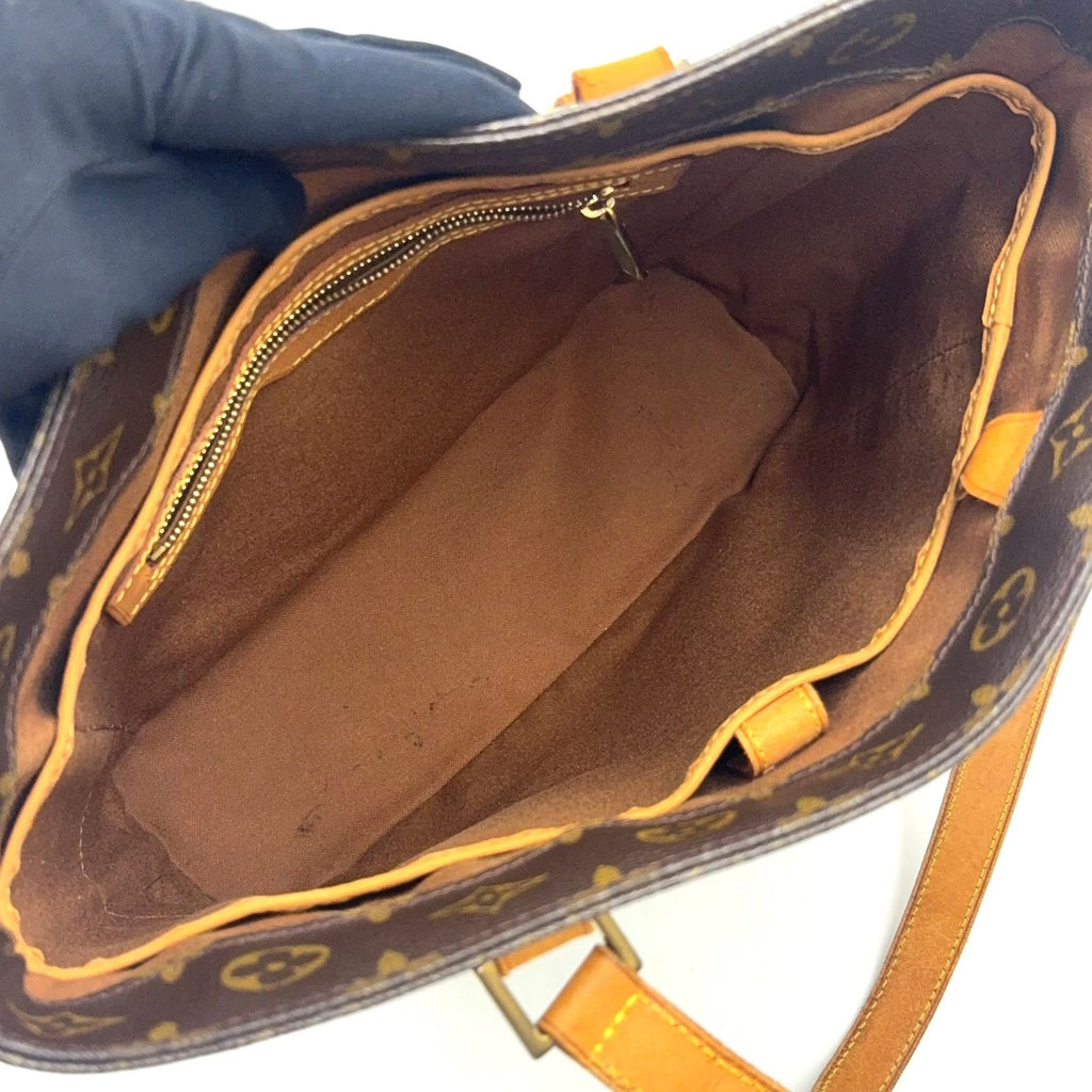 Louis Vuitton Vavin GM Monogram Leather Brown Light Tote Bag Gold — view 3