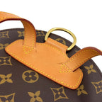 Louis Vuitton Ellipse Sac a Dos Monogram Leather Brown Light Backpack Gold — view 5