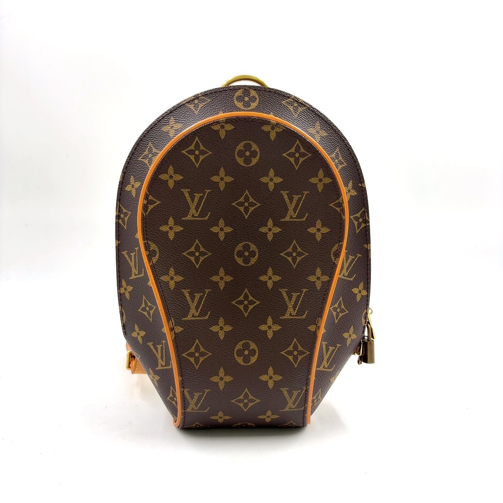 Louis Vuitton Ellipse Sac a Dos Monogram Leather Brown Light Backpack Gold