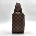 Louis Vuitton Geronimos Brown Belt Bag Gold