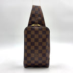 Louis Vuitton Geronimos Brown Belt Bag Gold