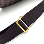 Louis Vuitton Geronimos Brown Belt Bag Gold — view 8
