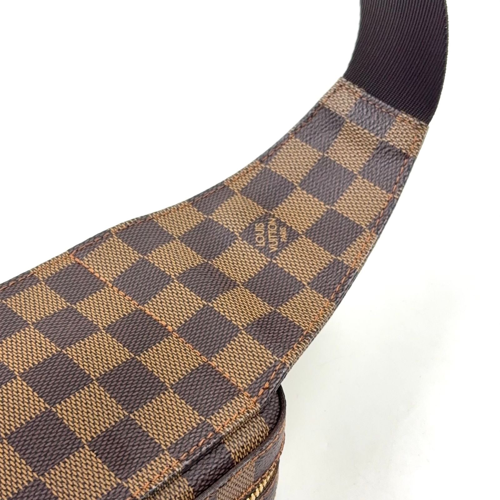 Louis Vuitton Geronimos Brown Belt Bag Gold — view 7
