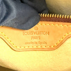 Louis Vuitton Looping GM Monogram Leather Brown Light Shoulder Bag Gold — view 4
