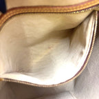 Louis Vuitton Looping GM Monogram Leather Brown Light Shoulder Bag Gold — view 5