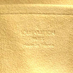 Louis Vuitton Pochette Twin GM Monogram Leather Brown Light Shoulder Bag Gold — view 4