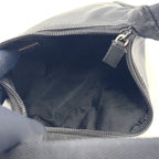 Prada Nylon Black Handbag Silver — view 3
