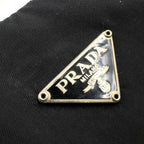 Prada Nylon Black Handbag Silver — view 5