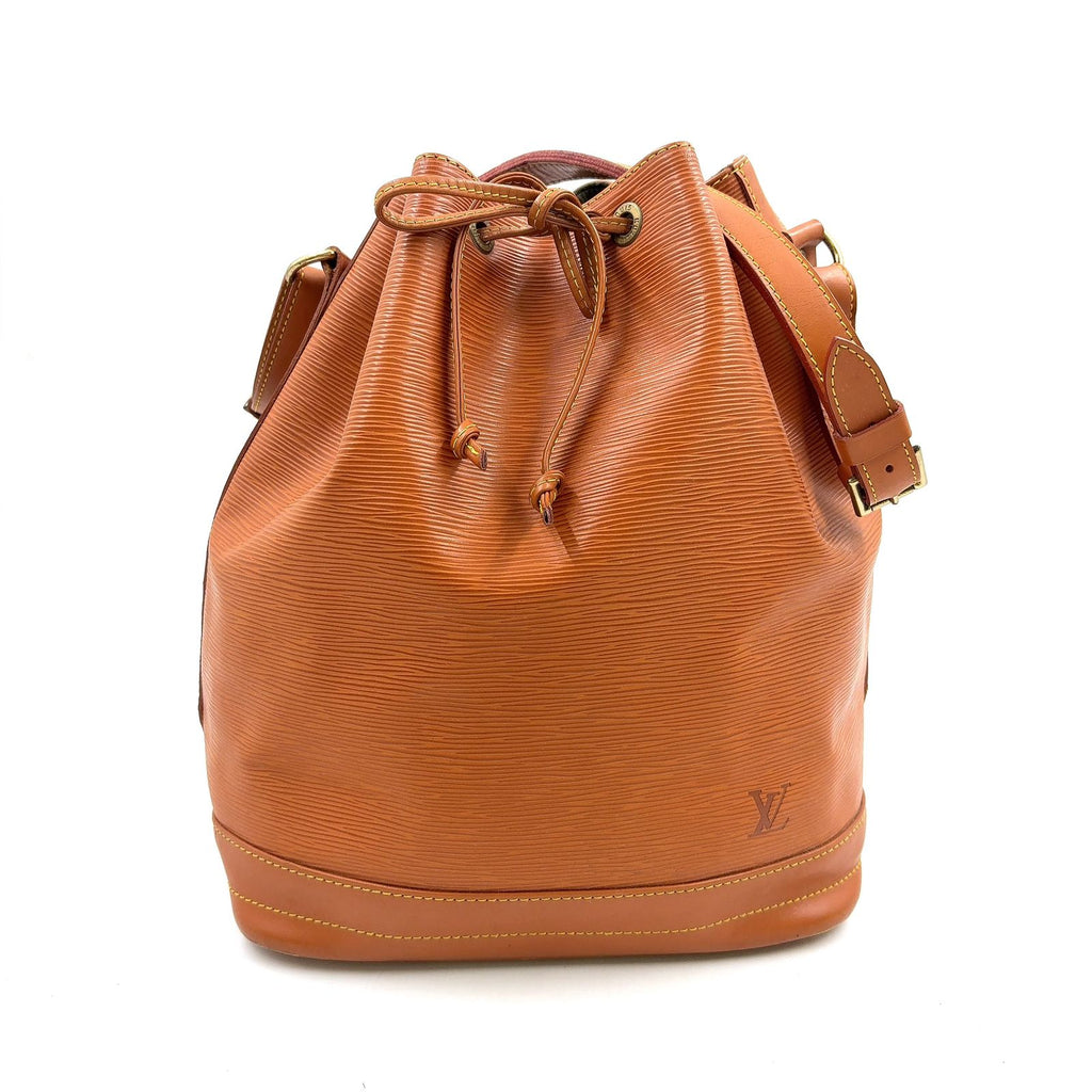 Louis Vuitton Noe Epi Cipango Gold Leather Light Brown Shoulder Bag