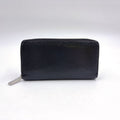 Louis Vuitton Zippy Wallet Epi Noir Hot Pink Leather Black Zip Around Silver