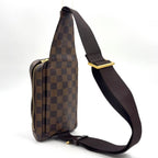 Louis Vuitton Geronimos Brown Belt Bag Gold — view 2