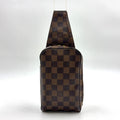Louis Vuitton Geronimos Brown Belt Bag Gold