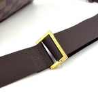 Louis Vuitton Geronimos Brown Belt Bag Gold — view 7