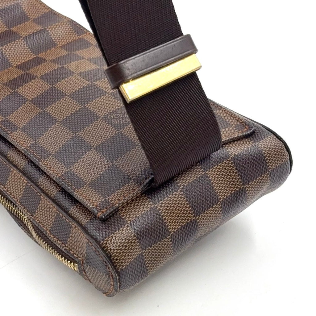 Louis Vuitton Geronimos Brown Belt Bag Gold — view 6