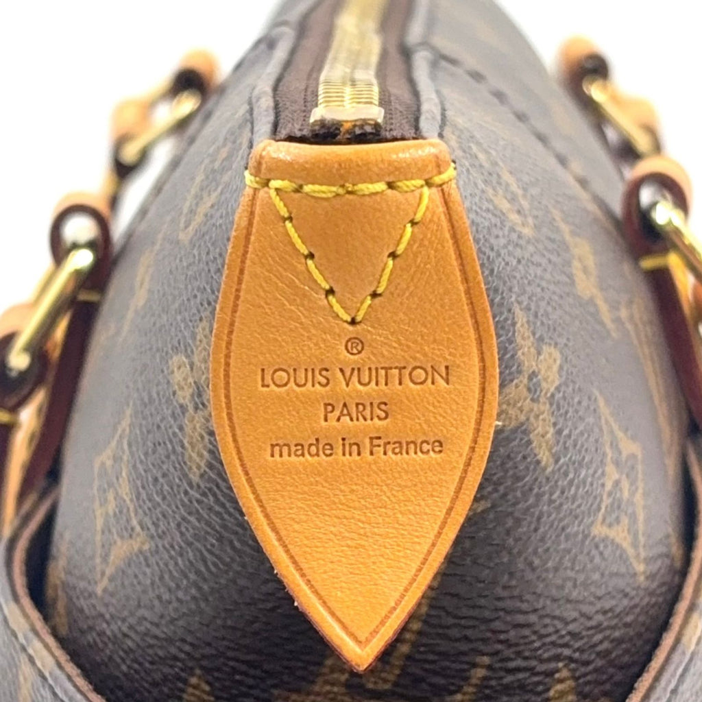 Louis Vuitton Totally PM Monogram Leather Brown Light Tote Bag Gold — view 4