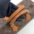 Louis Vuitton Speedy 30 Monogram Leather Brown Light Handbag Gold — view 6