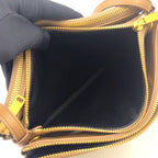 Celine Trio Lambskin Beige Shoulder Bag Gold — view 4