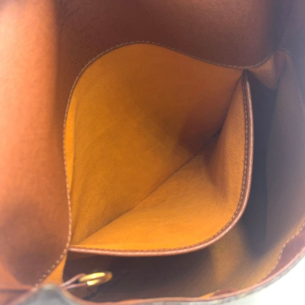 Louis Vuitton Musette Monogram Leather Brown Light Shoulder Bag Gold — view 5