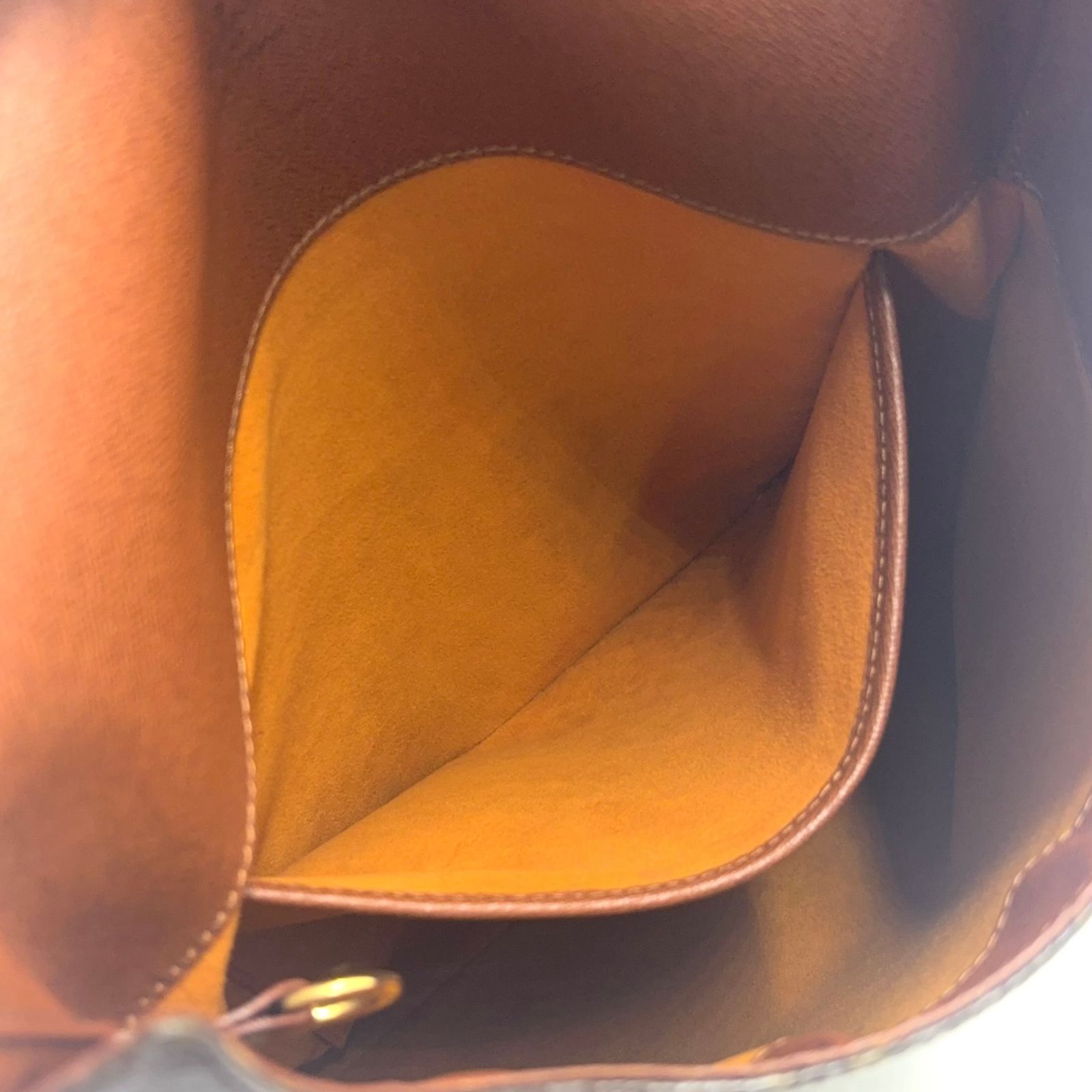 Louis Vuitton Musette Monogram Leather Brown Light Shoulder Bag Gold — view 5