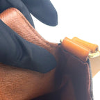 Louis Vuitton Musette Monogram Leather Brown Light Shoulder Bag Gold — view 7