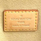 Louis Vuitton Hudson PM Monogram Leather Brown Light Shoulder Bag Gold — view 4