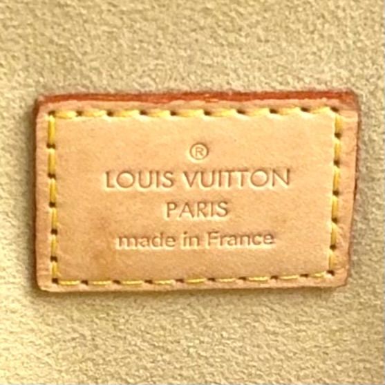 Louis Vuitton Hudson PM Monogram Leather Brown Light Shoulder Bag Gold — view 4